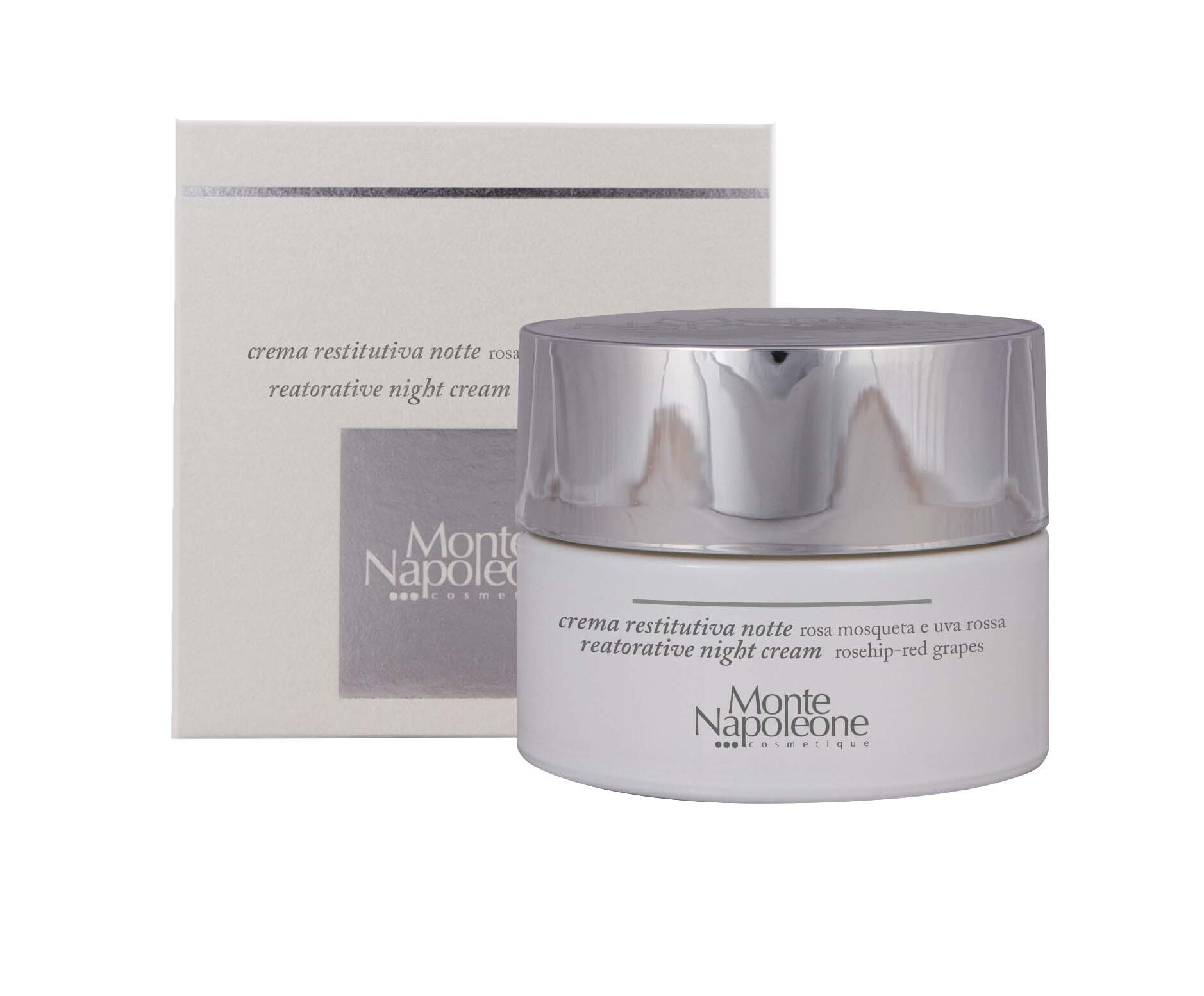 Restorative night cream rosehip and red grapes