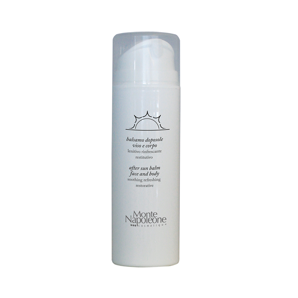 Soothing, refreshing and restorative face and body after-sun balm